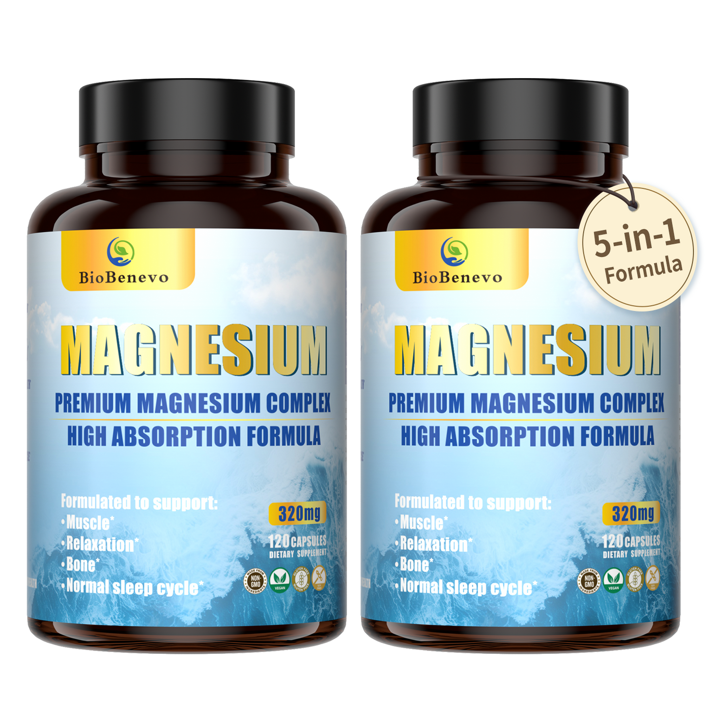 BioBenevo 5-in-1 Magnesium Complex