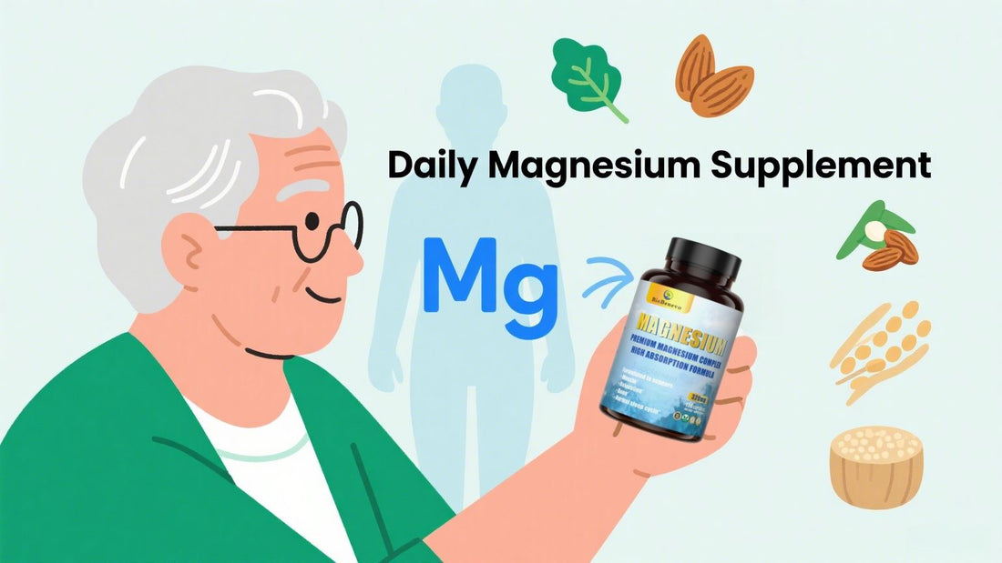 Magnesium Deficiency in Seniors: What to Know as We Age