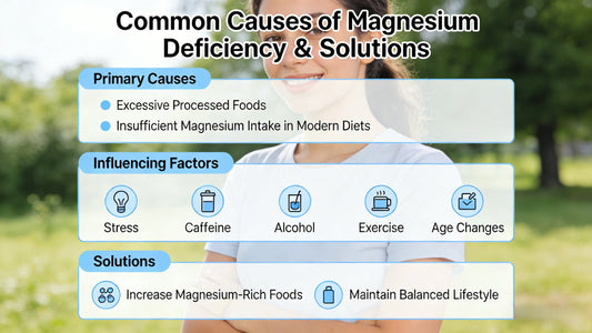 Common Causes of Magnesium Deficiency: Why Many People Don’t Get Enough