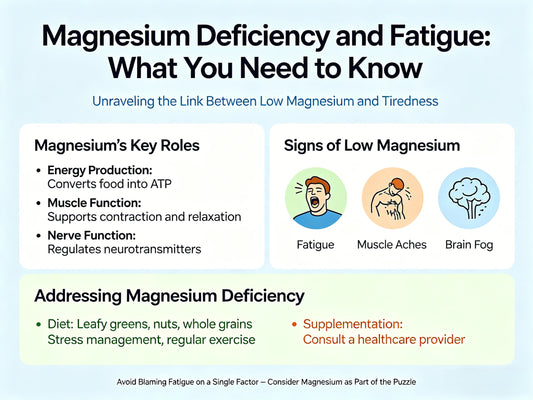 Magnesium Deficiency and Fatigue: What You Should Know