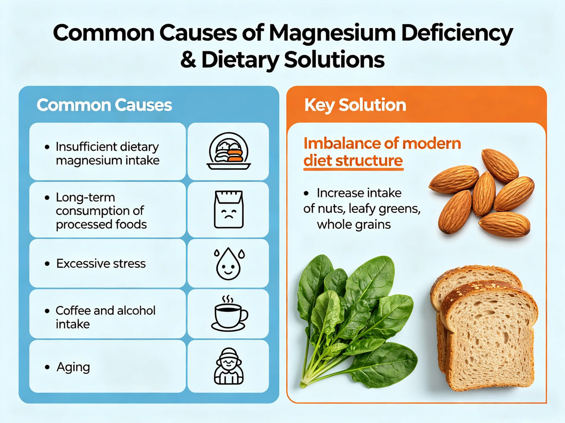 Common Causes of Magnesium Deficiency: Why Levels Can Drop More Easily Than You Think