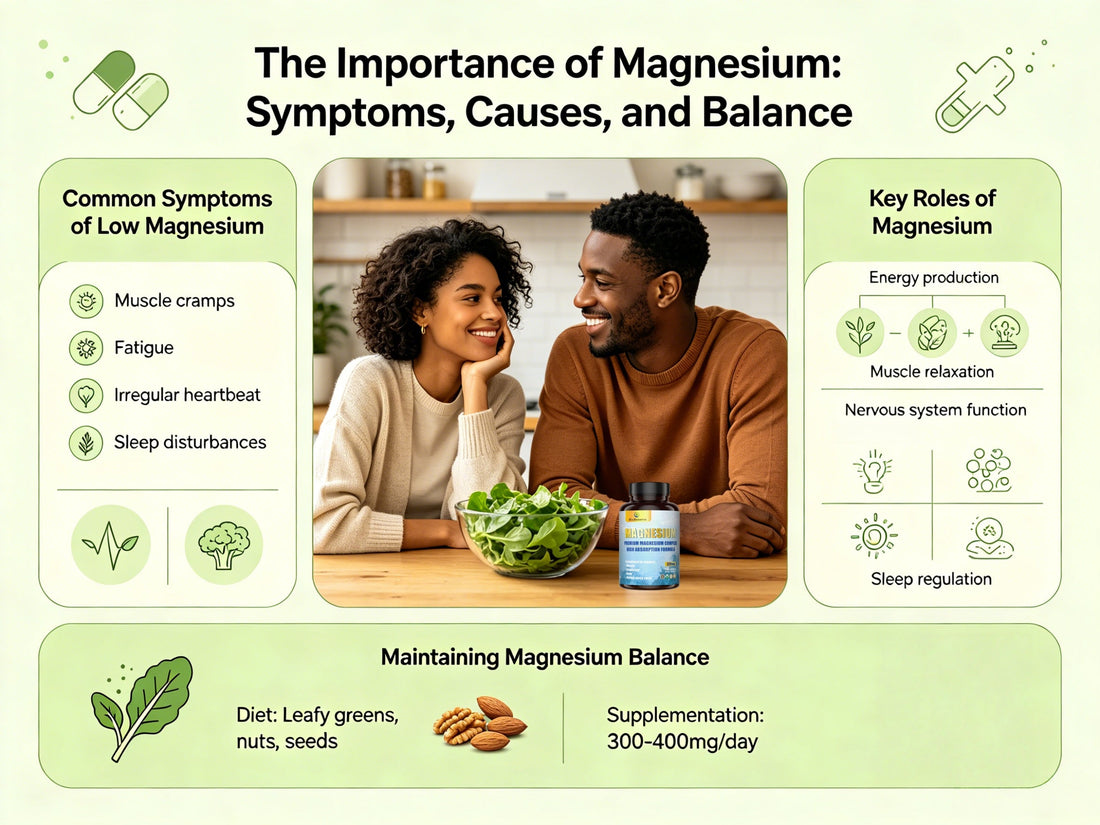Are You Low on Magnesium? Common Symptoms and Causes Explained