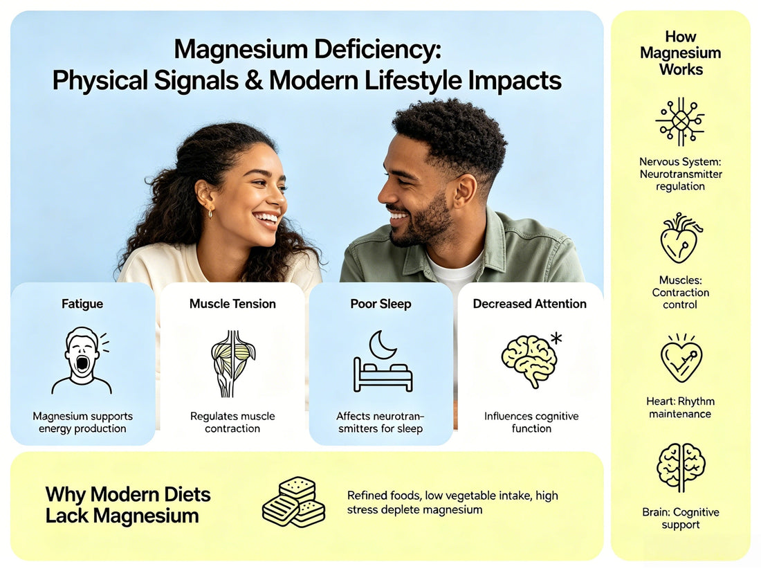 Magnesium Deficiency Symptoms: The Warning Signs Your Body May Be Sending