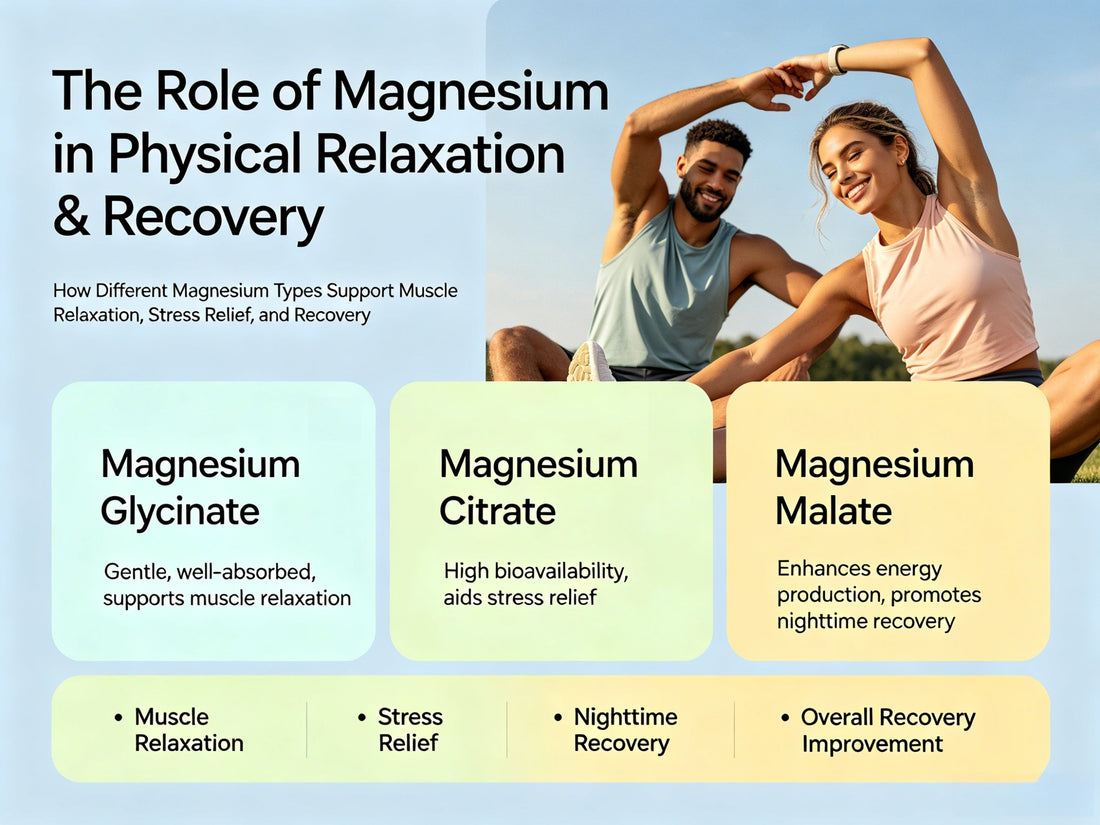Magnesium for Recovery: The Best Forms for Relaxation and Muscle Support
