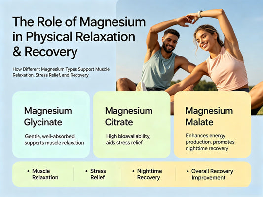 Magnesium for Recovery: The Best Forms for Relaxation and Muscle Support