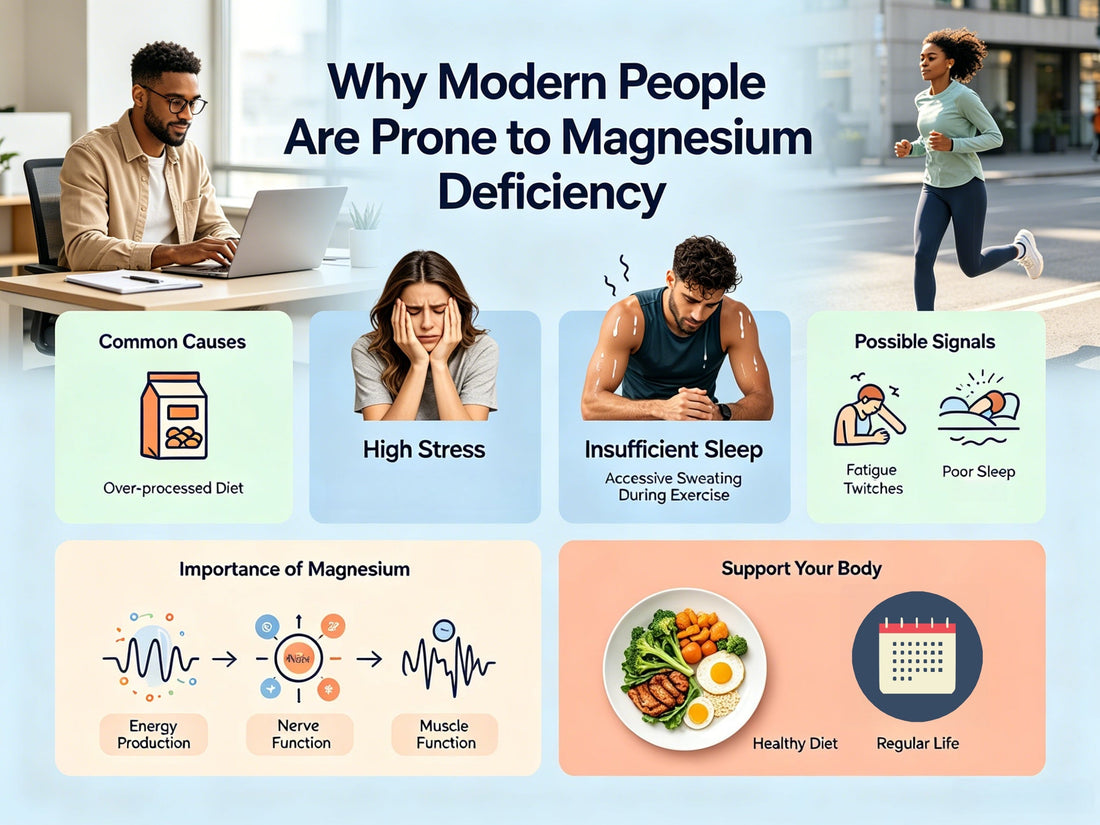 Common Causes of Magnesium Deficiency: What Your Body May Be Trying to Tell You