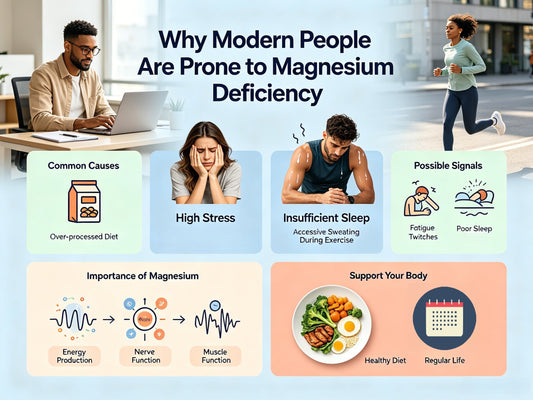 Common Causes of Magnesium Deficiency: What Your Body May Be Trying to Tell You