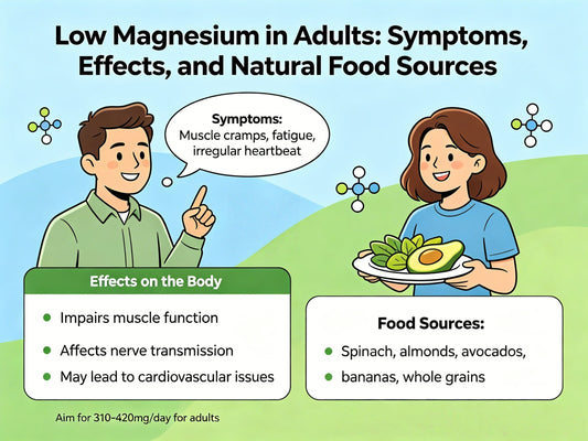 Signs of Low Magnesium in Adults: Understanding the Symptoms and Supporting Healthy Magnesium Intake