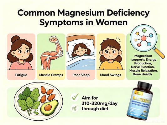 Symptoms of Magnesium Deficiency in Women: What Low Magnesium May Feel Like