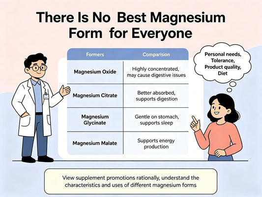 Difference Between Magnesium Forms: Understanding the Types and How They Compare