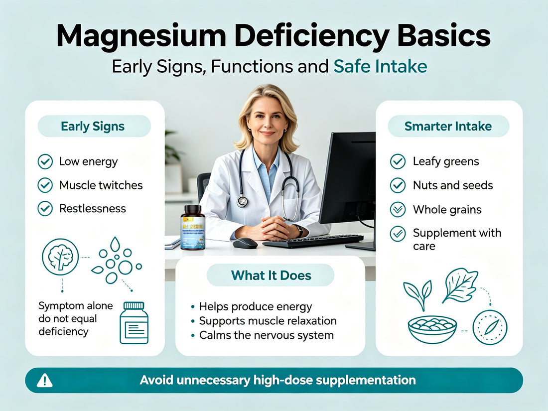 Early Signs of Magnesium Deficiency: What to Know and How to Support Healthy Levels