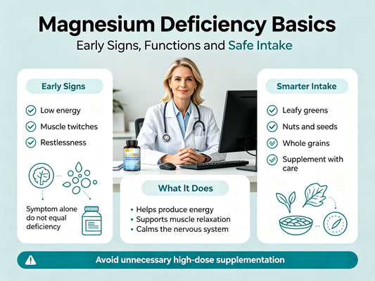 Early Signs of Magnesium Deficiency: What to Know and How to Support Healthy Levels