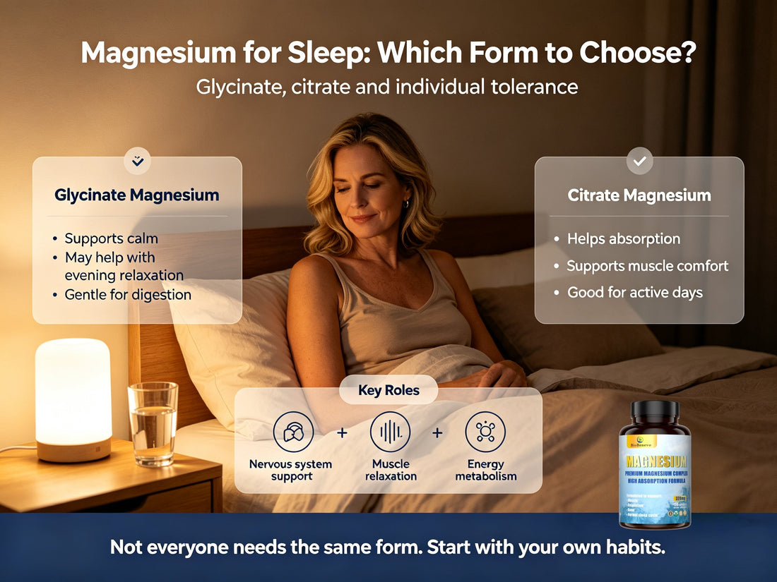 Best Magnesium Supplement for Sleep: Understanding the Different Forms