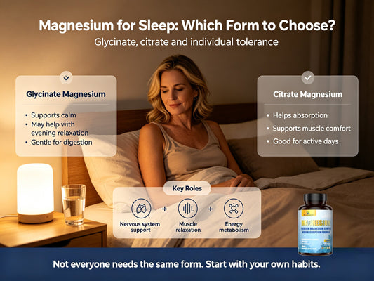 Best Magnesium Supplement for Sleep: Understanding the Different Forms