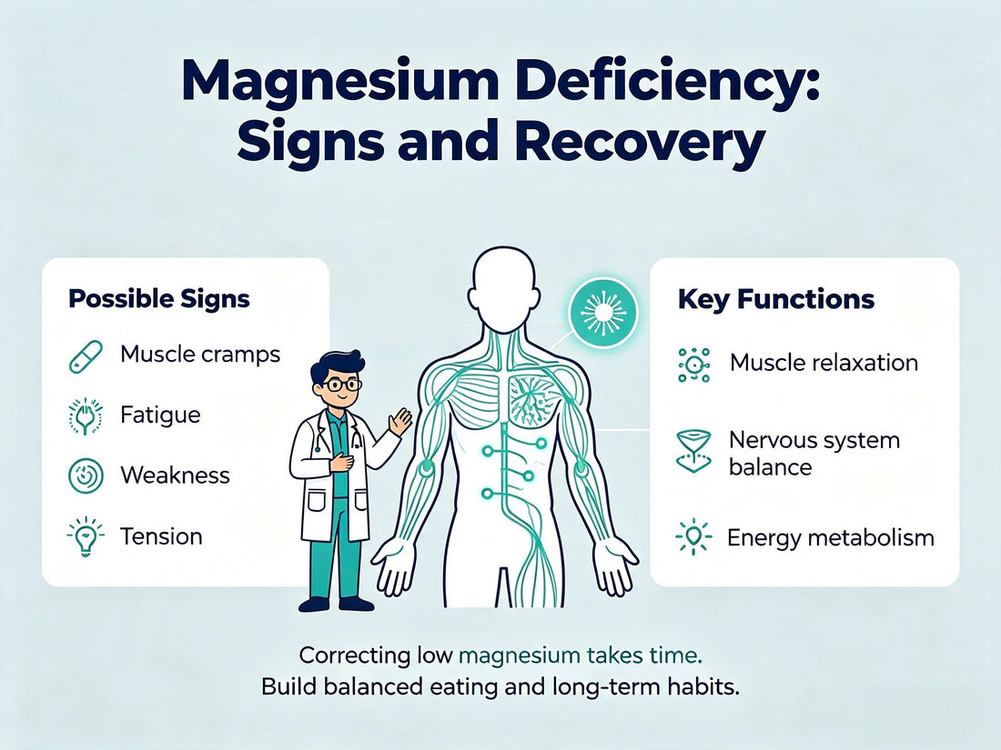 Signs of Low Magnesium in Adults: Recognizing the Symptoms and Supporting Healthy Magnesium Levels