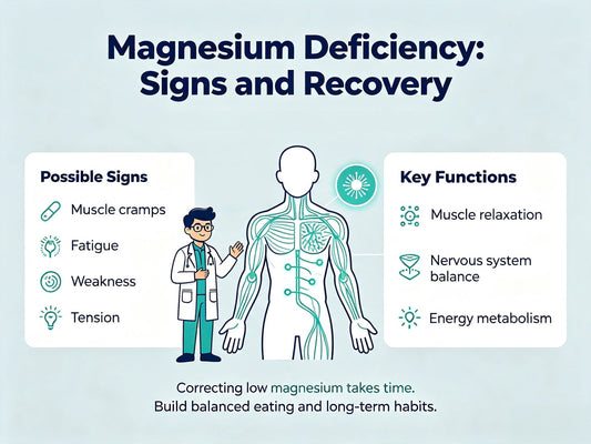 Signs of Low Magnesium in Adults: Recognizing the Symptoms and Supporting Healthy Magnesium Levels
