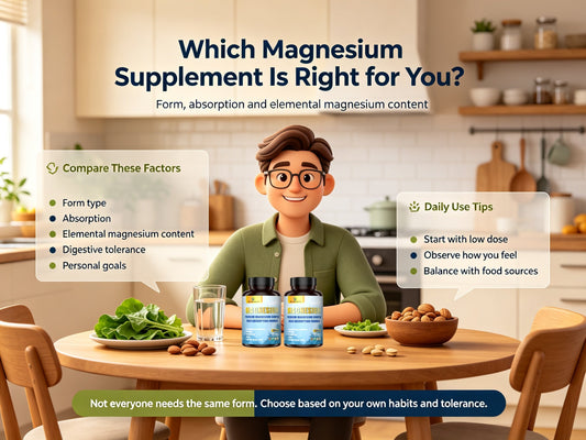 Types of Magnesium Explained: How Different Forms Compare