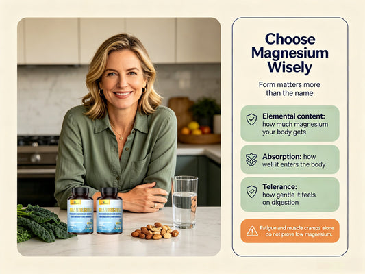Difference Between Magnesium Forms: A Simple Guide to Choosing the Right Type