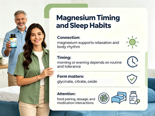 Best Time to Take Magnesium for Sleep: Morning or Night?