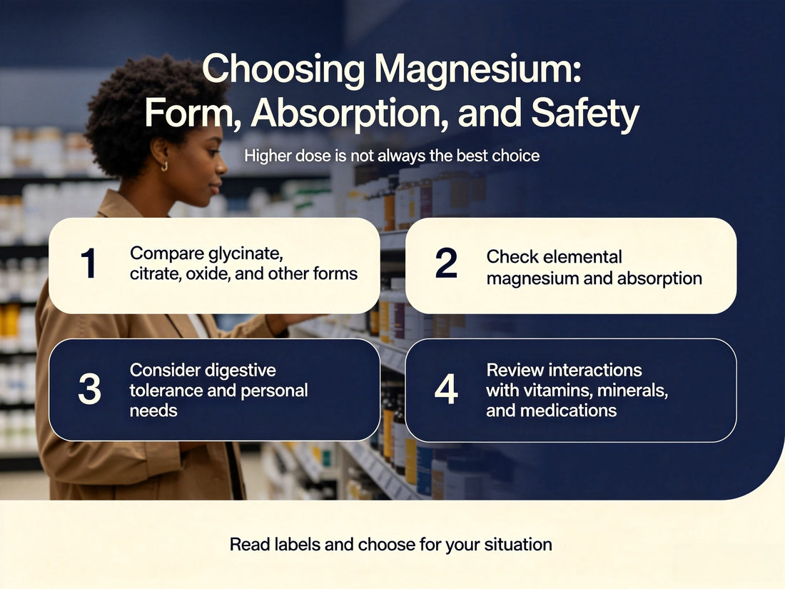 Most Absorbable Form of Magnesium: How Different Types Compare
