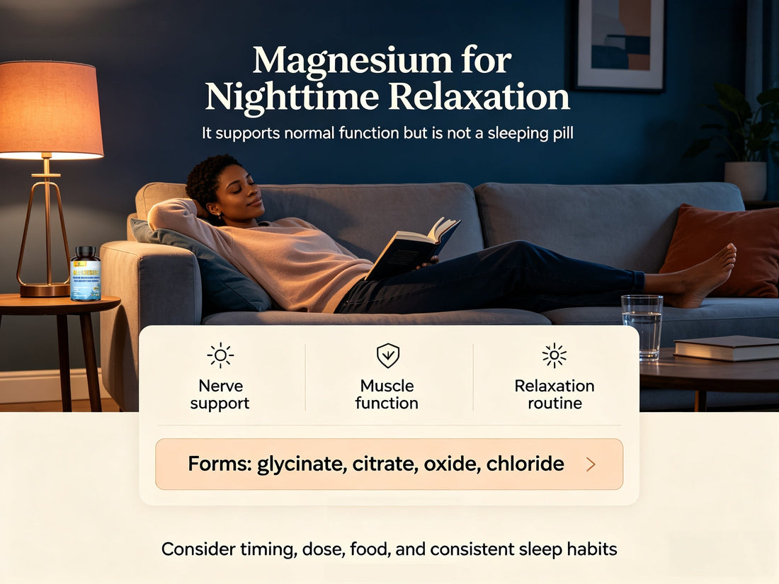 Does Magnesium Help You Relax at Night? Understanding the Role of Magnesium