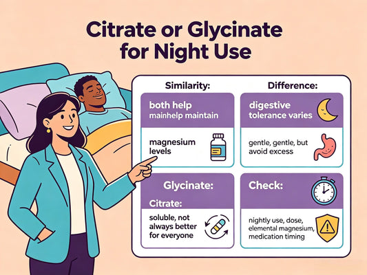 Magnesium Citrate vs Glycinate for Sleep: Which Form Is Better?