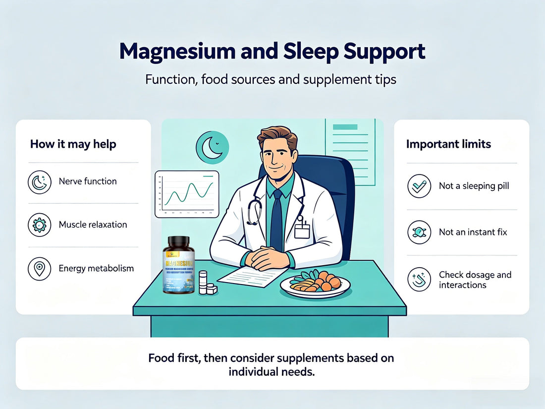 Does Magnesium Help With Sleep? What the Science Says and What to Eat
