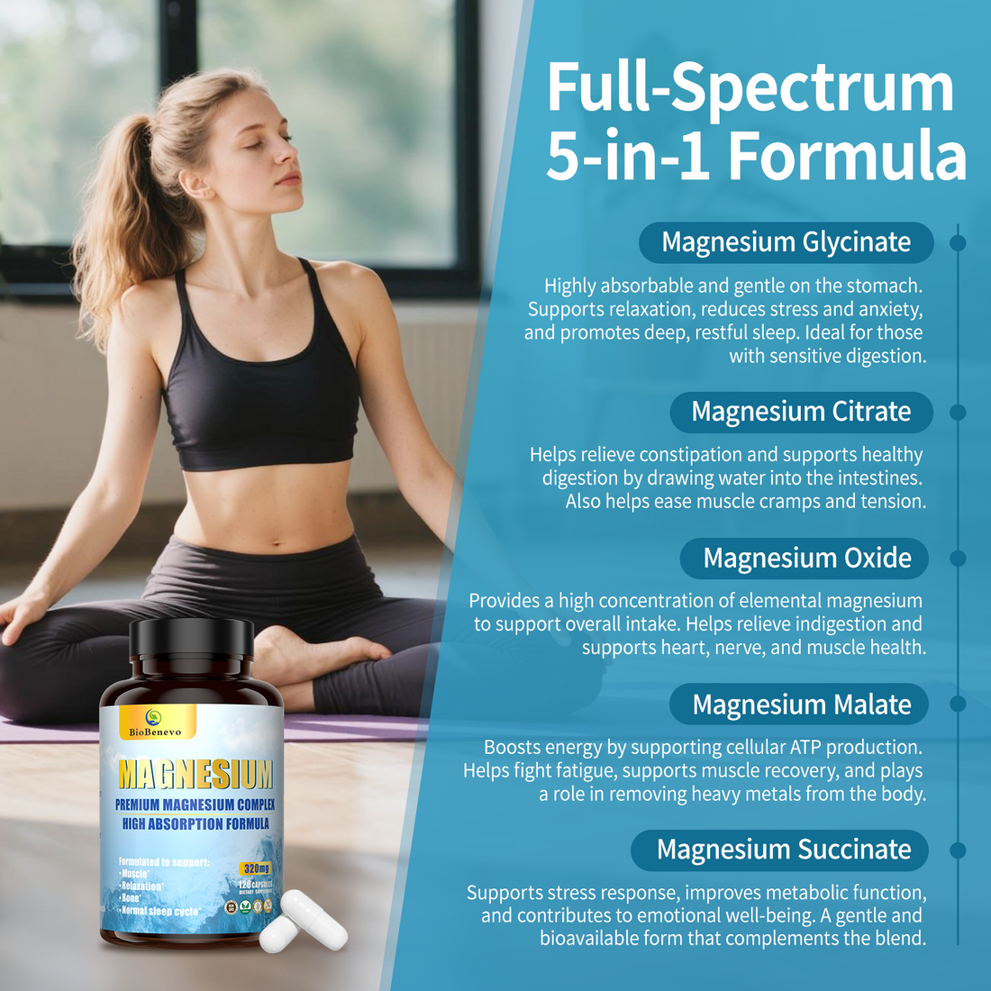 The Mighty Five: Why Your Body Needs These 5 Types of Magnesium