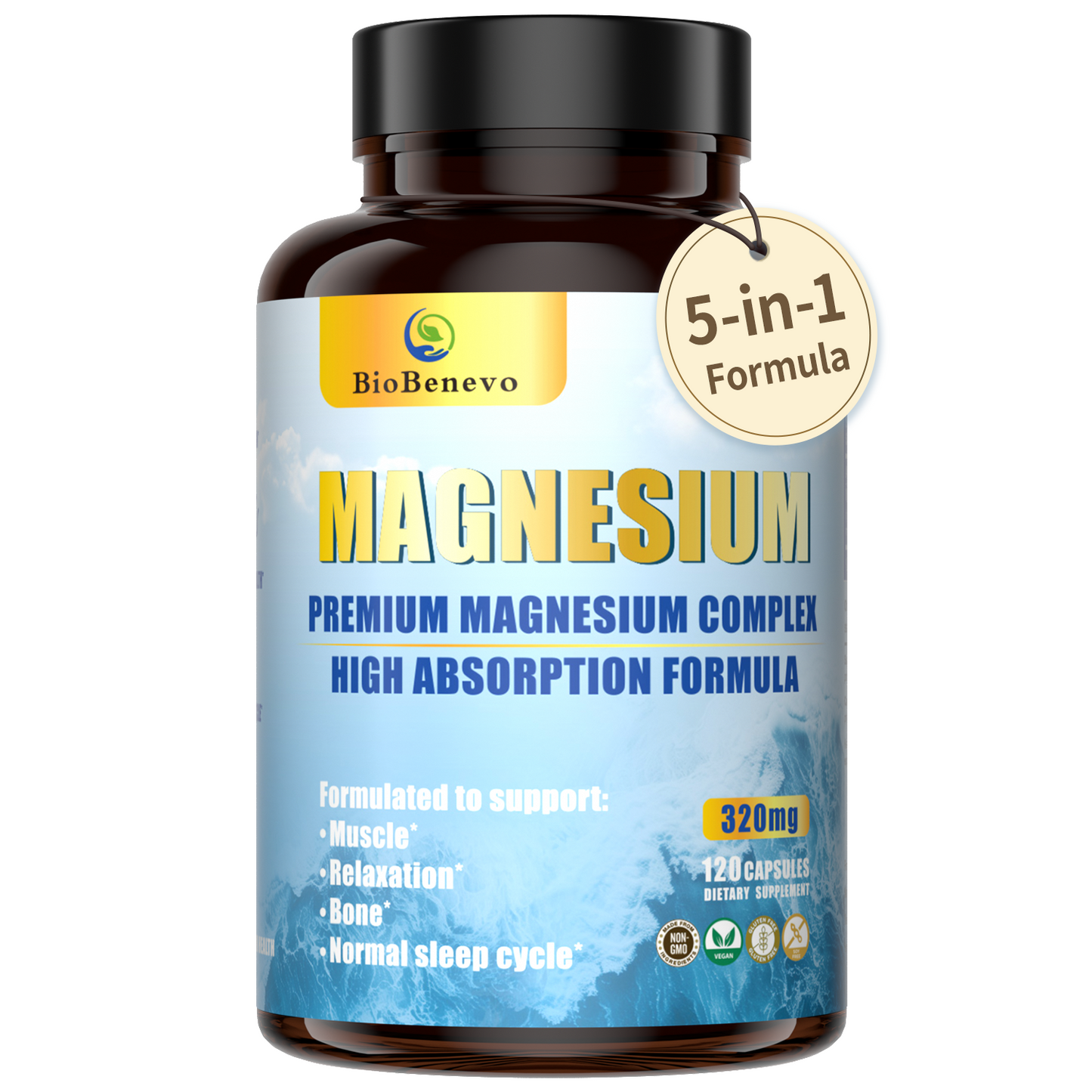 BioBenevo 5-in-1 Magnesium Complex
